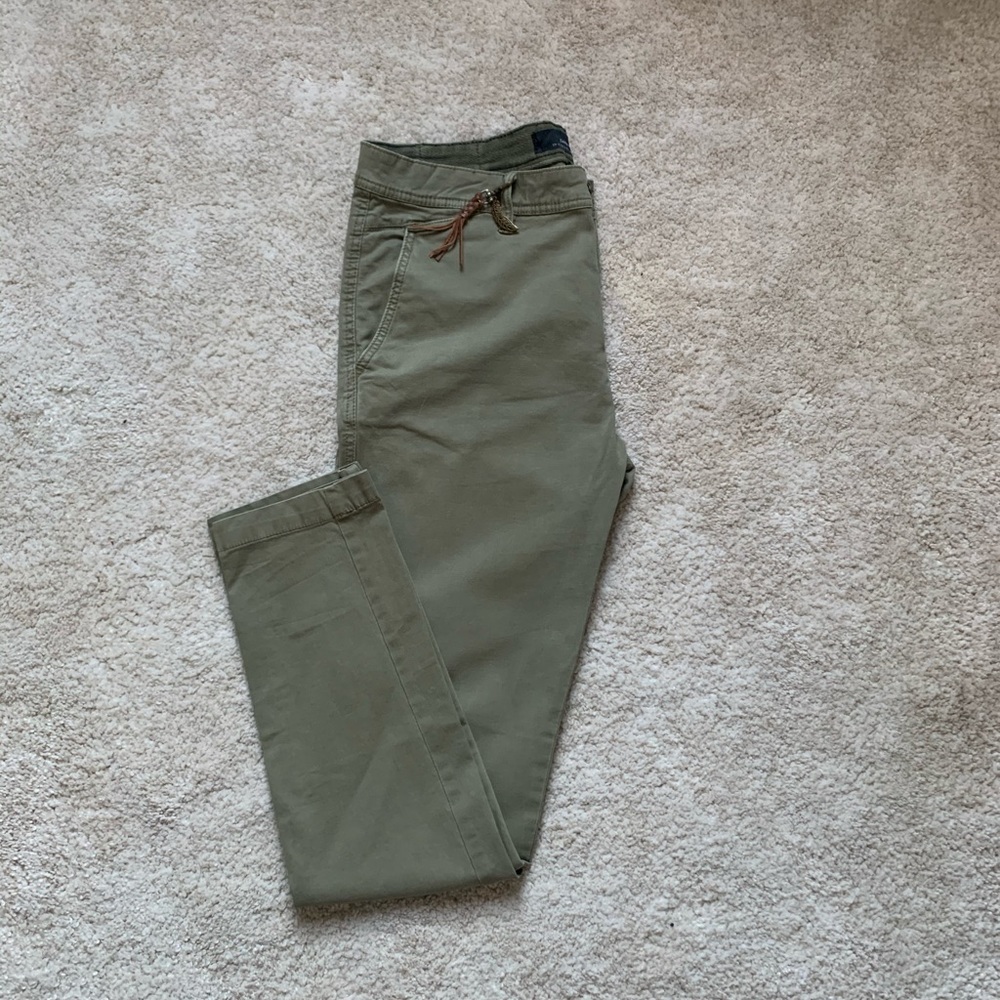 Zara Man Green Khaki Pants - Size 32